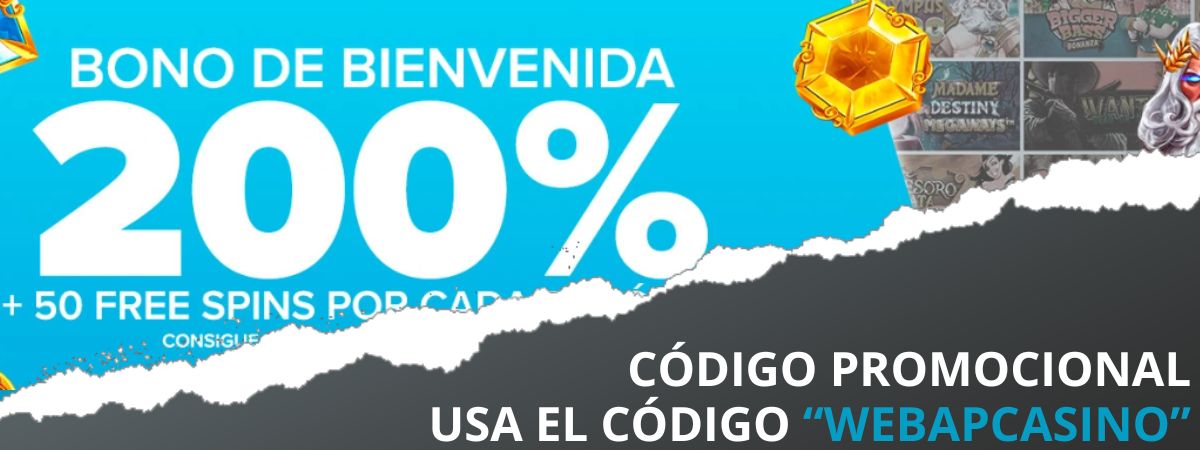 Código promocional Pastón casino