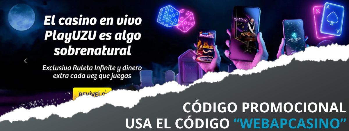 Código promocional PlayUzu casino