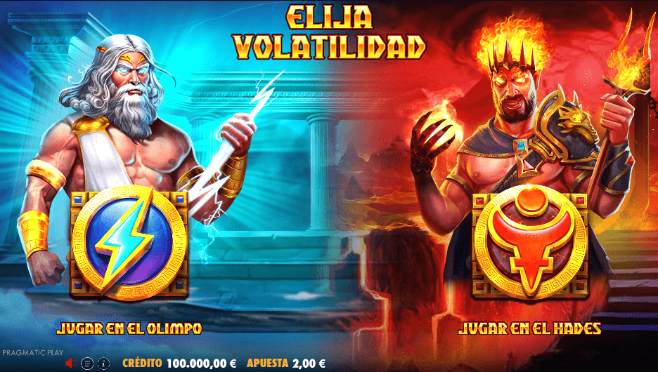 Jugar gratis a Zeus vs Hades: Gods of War 