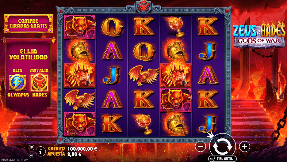 Demo Zeus vs Hades: Gods of War