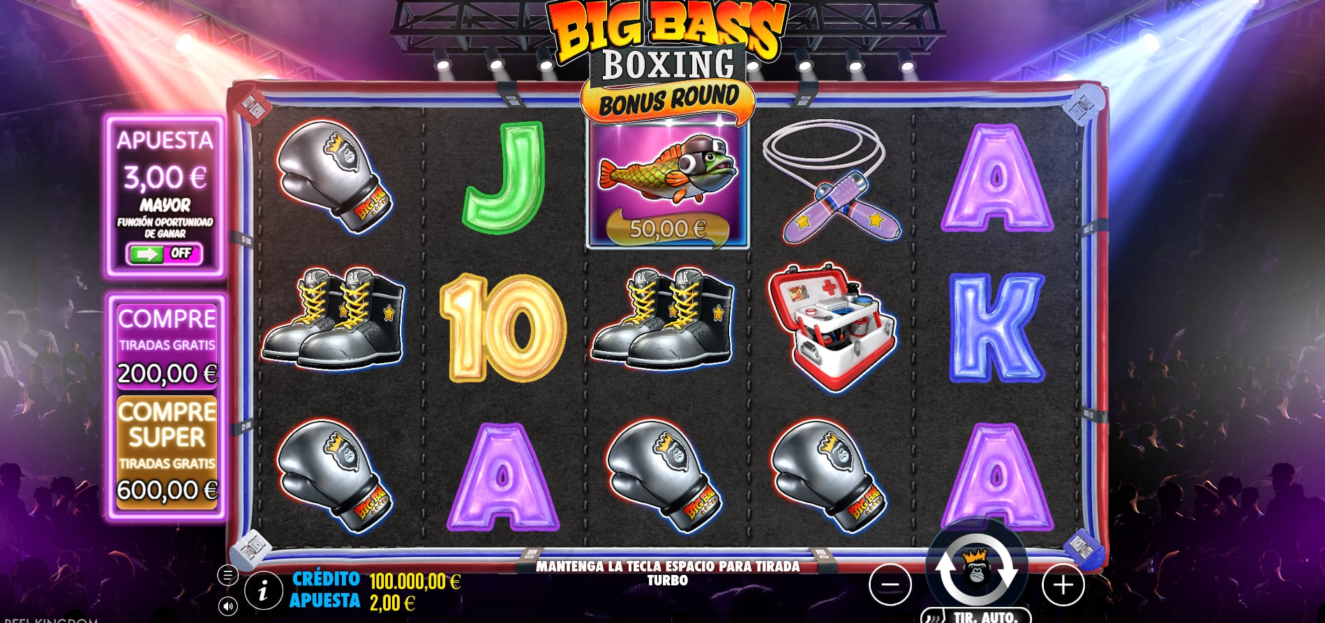 Big Bass Boxing Bonus Round demo gratis