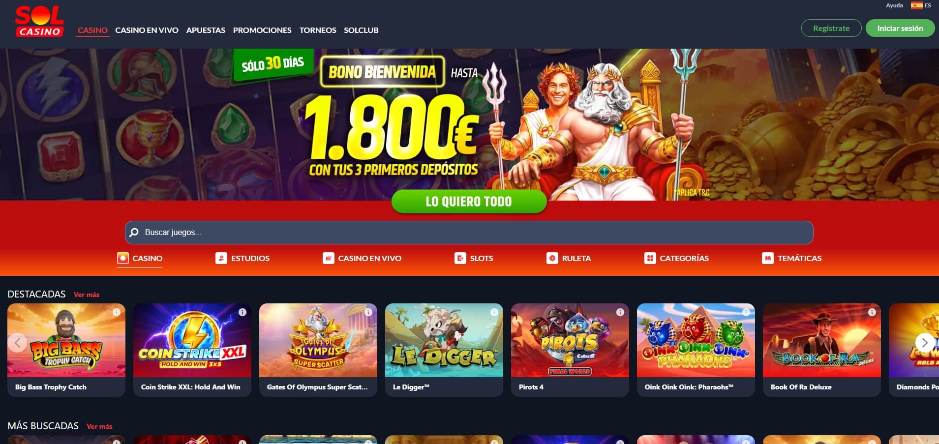 codigo promo solcasino webapcasino bono bienvenida primer deposito