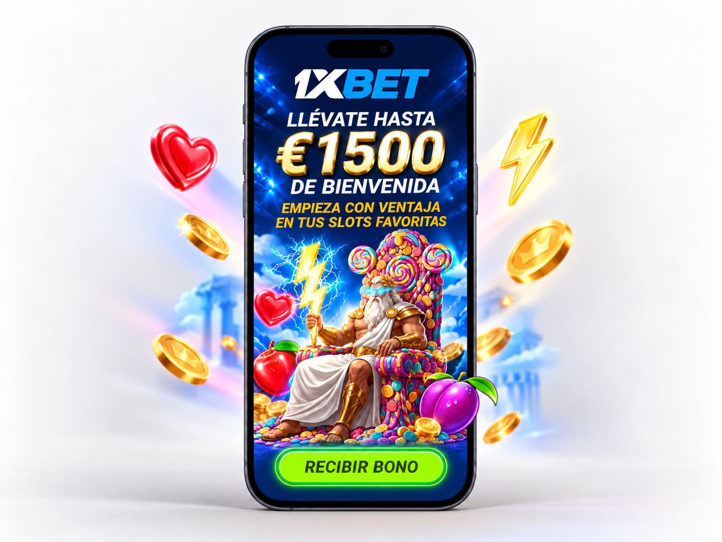 Bono de casino 1xBet de hasta 1.500€ en slots