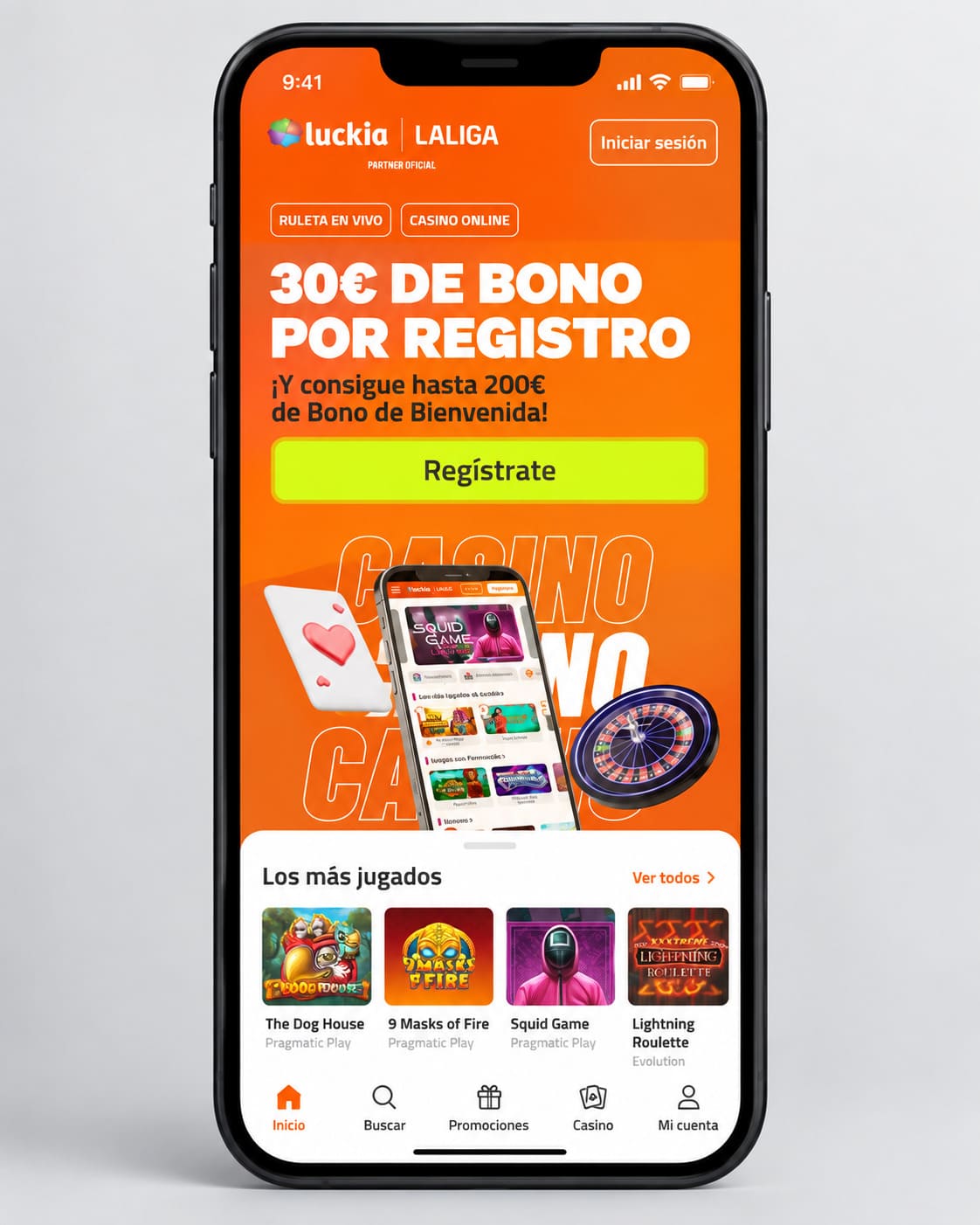 Hasta 600€ de bienvenida por primer depósito en Luckia Casino