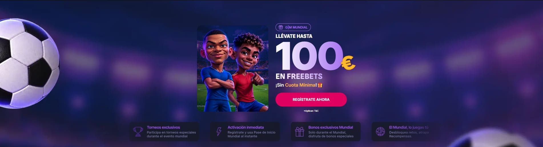 Casino Gran Madrid freebets sin cuota mínima bono bienvenida apuestas 100€