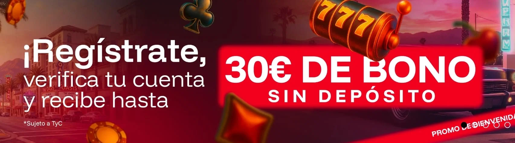 Bono sin depósito de TikiTakaPlay con 30€ gratis