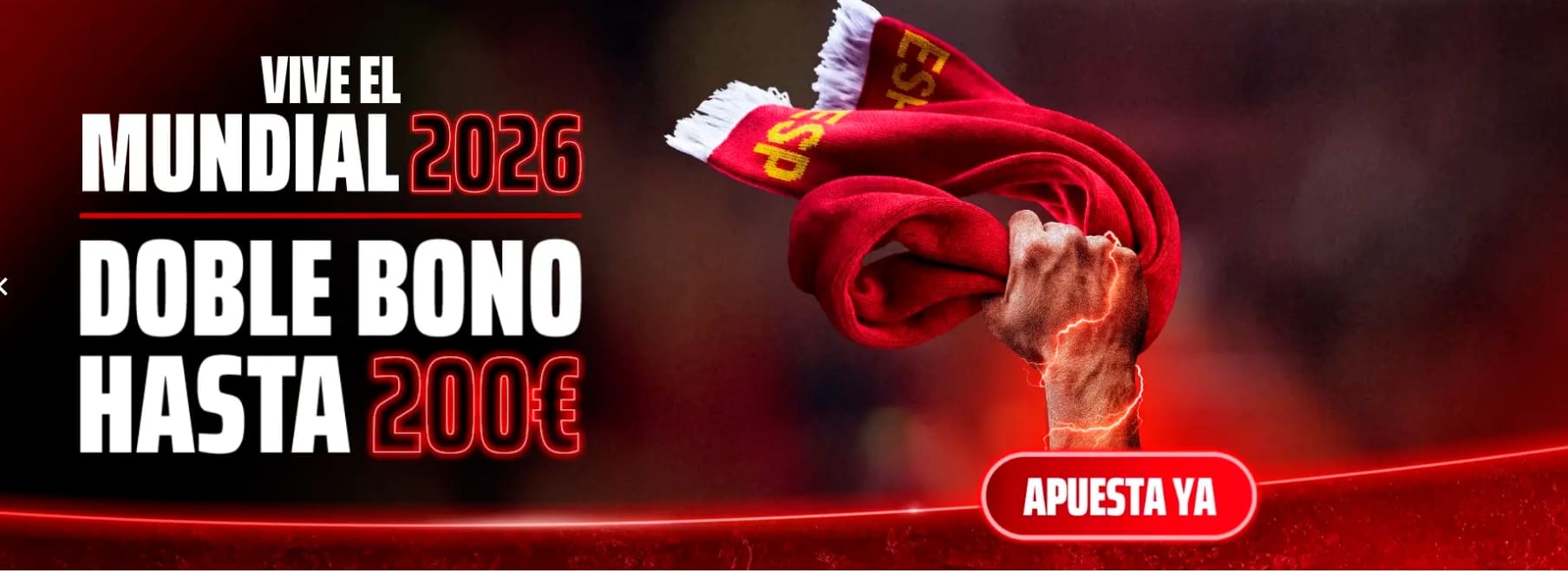 Sportium doble bono bienvenida apuestas hasta 200€ dos depósitos España