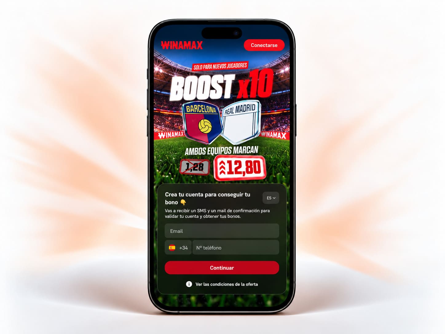 A cuota 12.80 que Barcelona y Real Madrid marcan en El Clásico en Winamax
