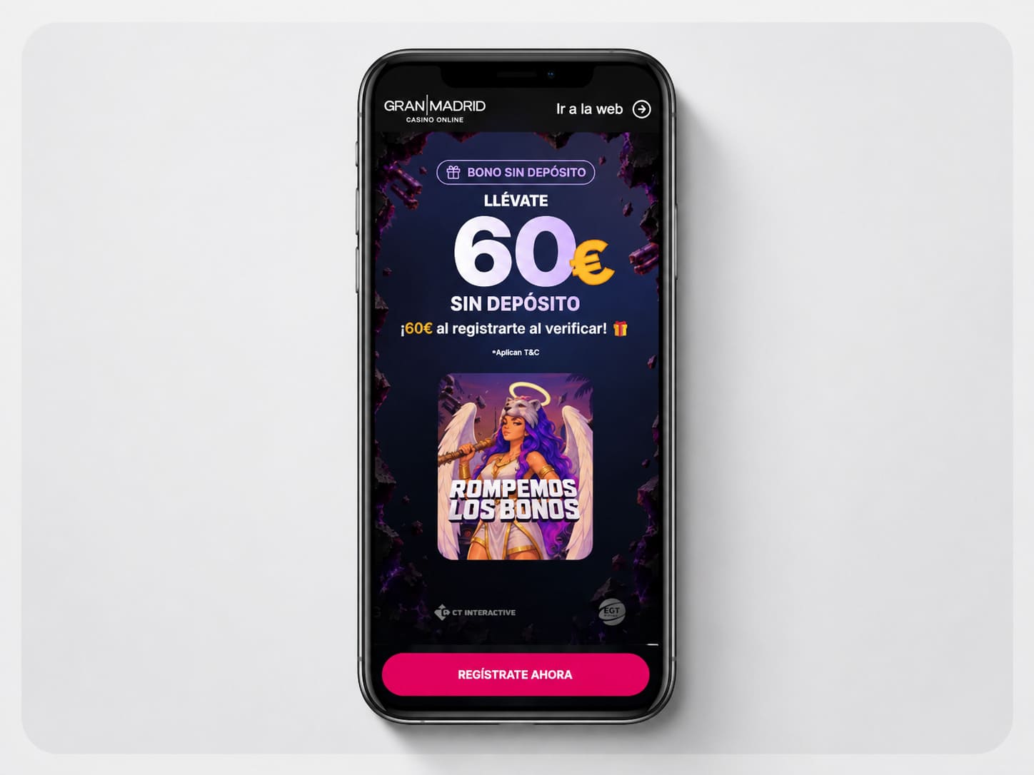 App de casino de Gran Madrid con ruleta en vivo desde Torrelodones
