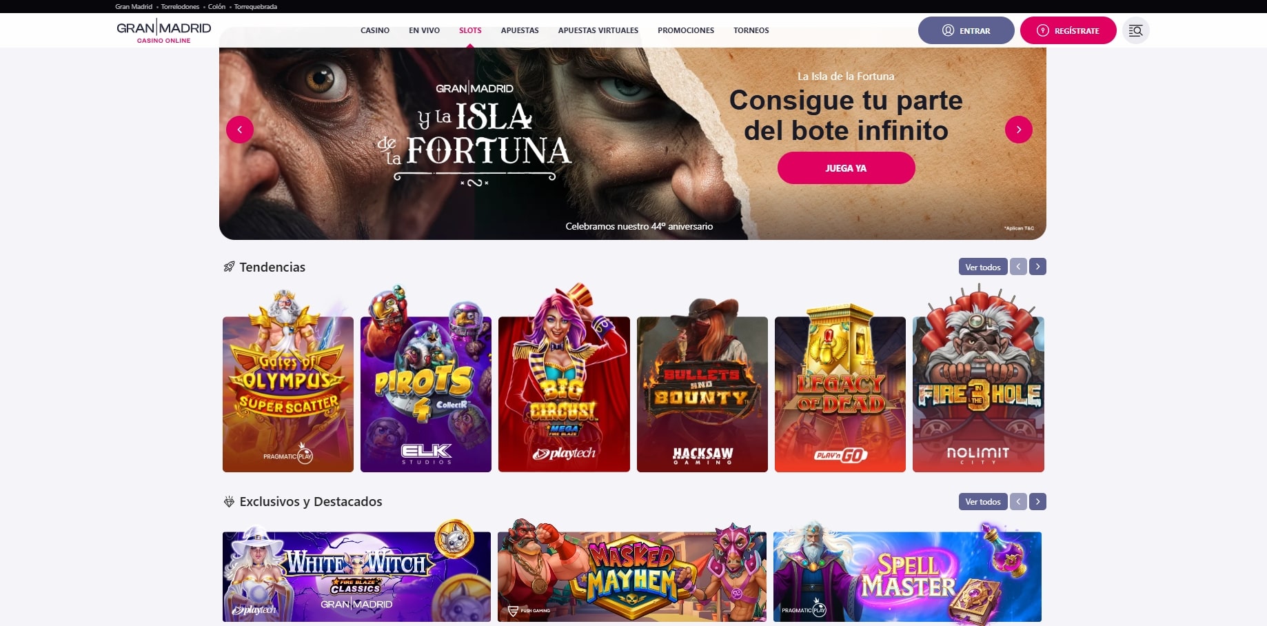 Slots de Casino Gran Madrid