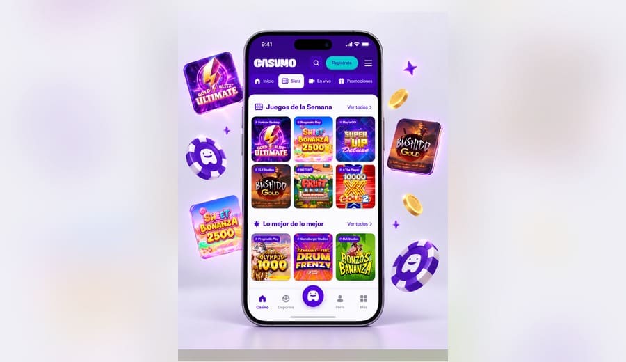Casumo casino online con juegos de la semana