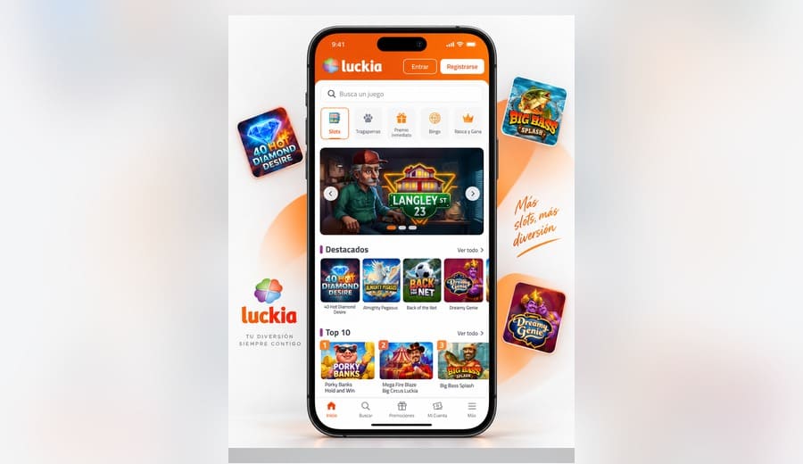 Luckia casino con catálogo de slots
