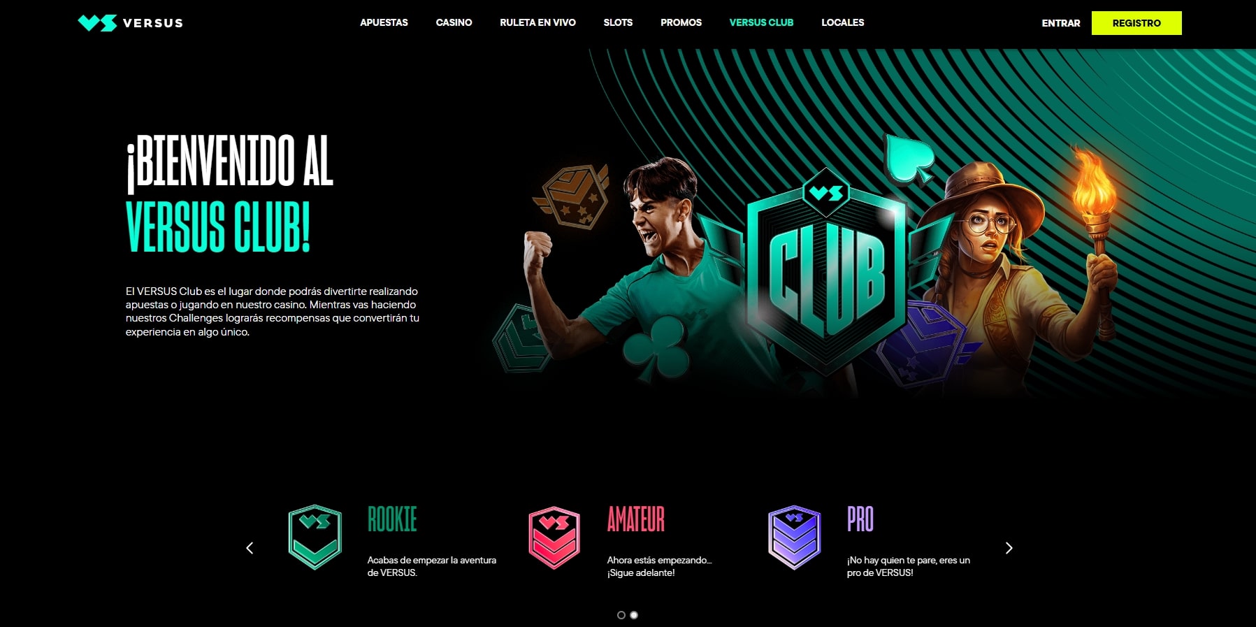 Apuestas versus casino