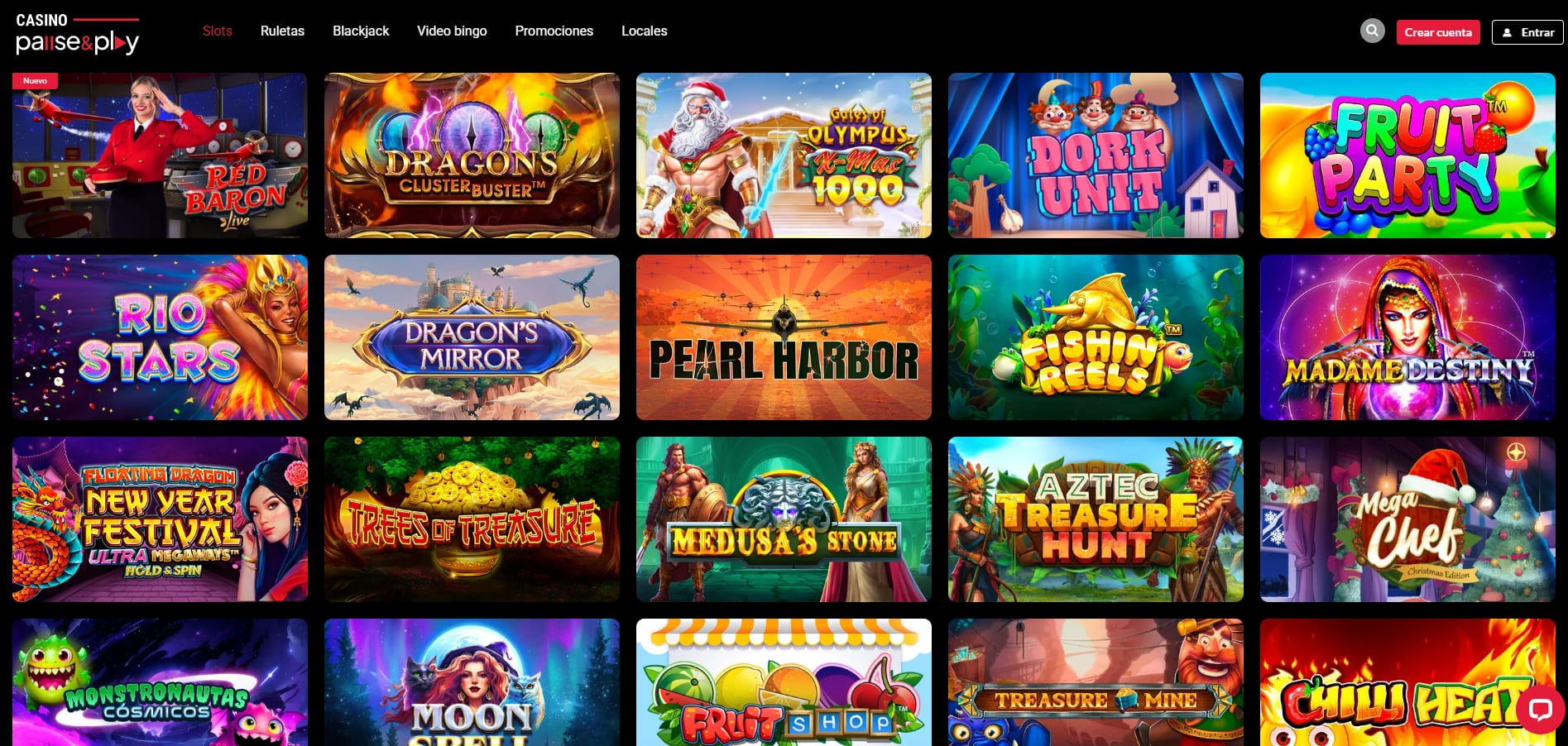 Slot top en casino pause and play