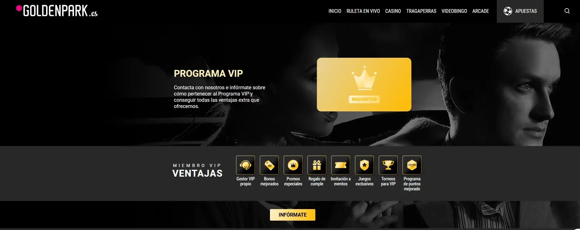 GoldenPark casino vip
