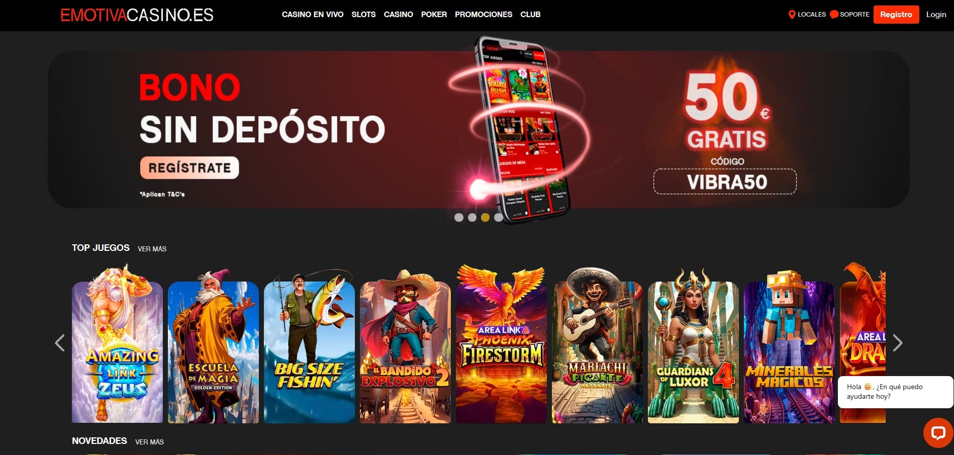 casino con bono sin depósito emotiva casino