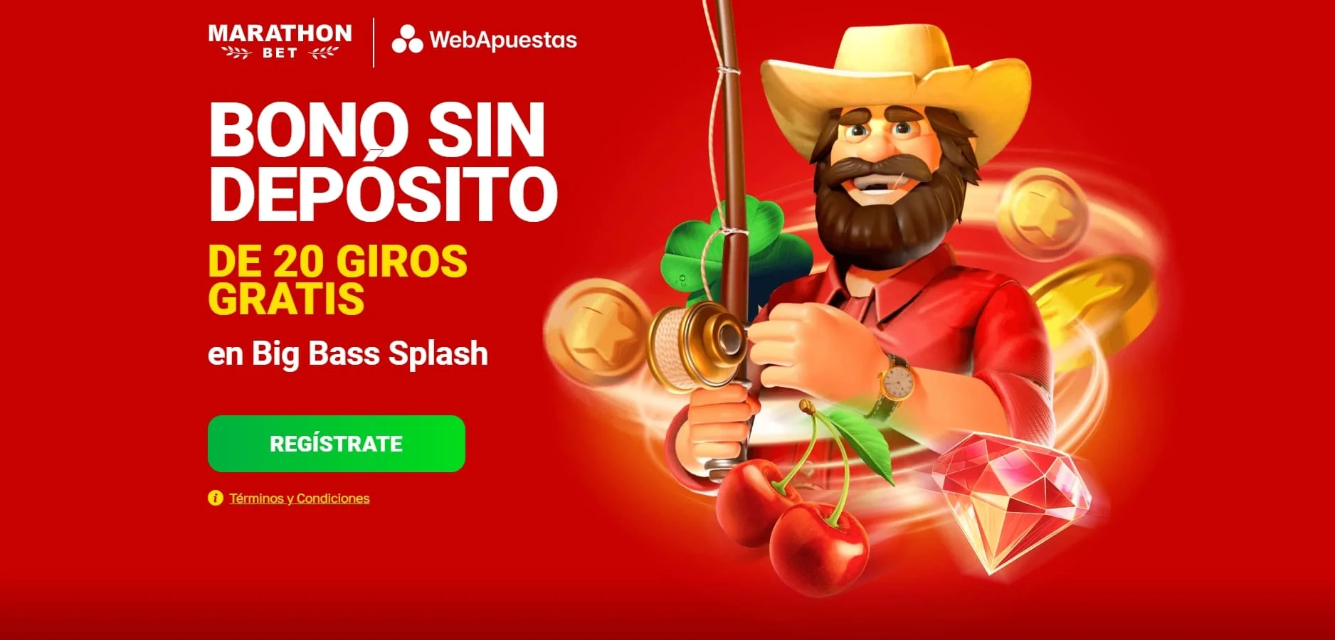 20 giros gratis sin depósito marathonbet casino