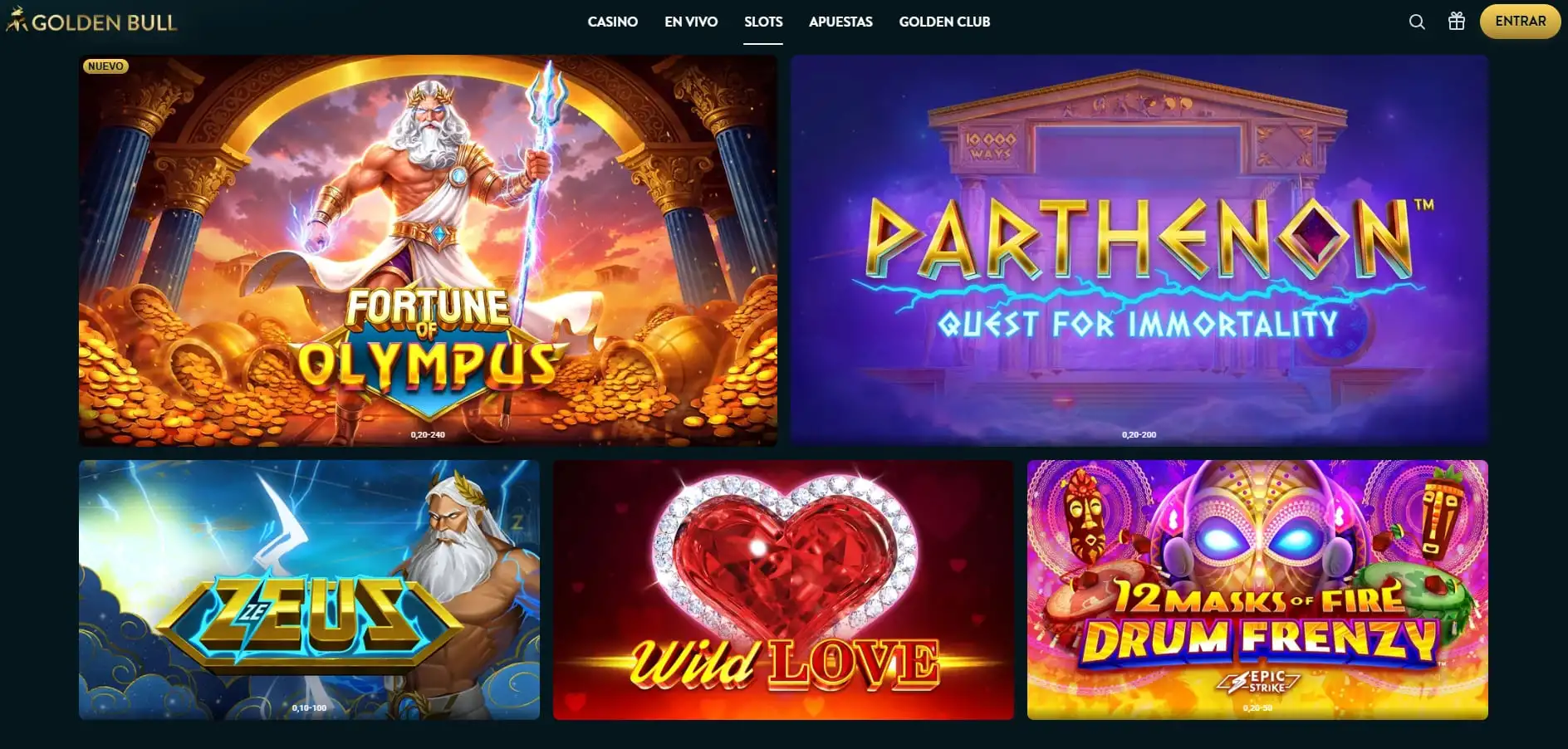 golden bull llega a españa con una experiencia de casino vip