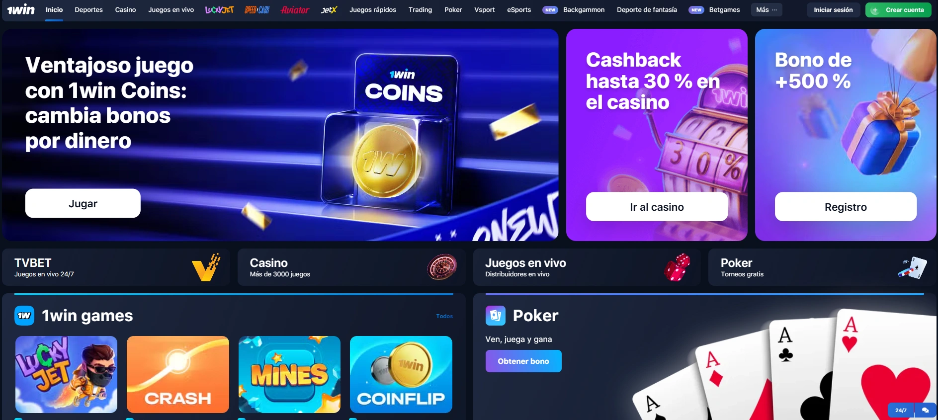 1Win bets