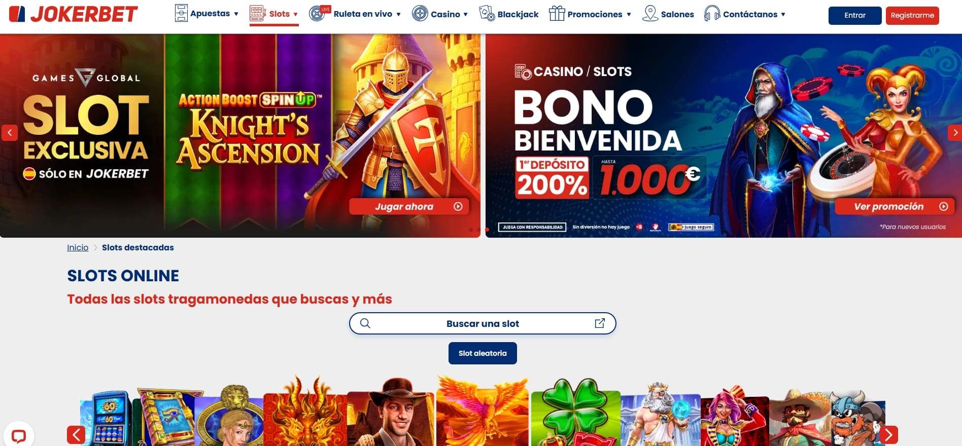 jokerte da el bono de bienvenida de casino más alto de españa