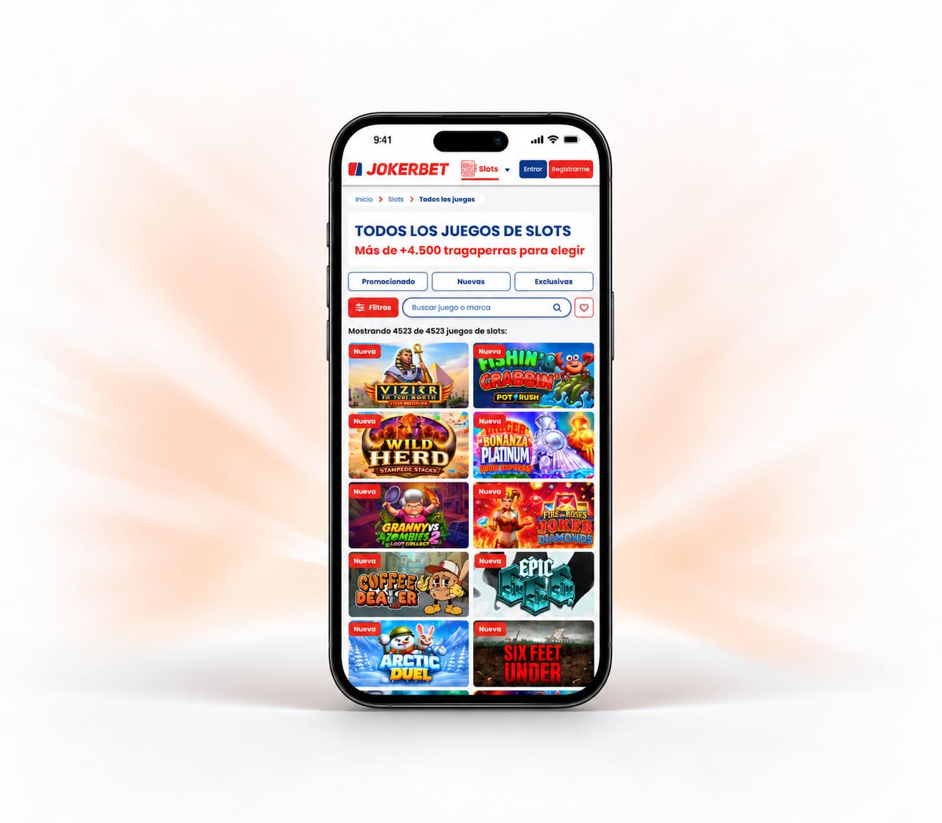 jokerbet supera las 4500 slots de casino