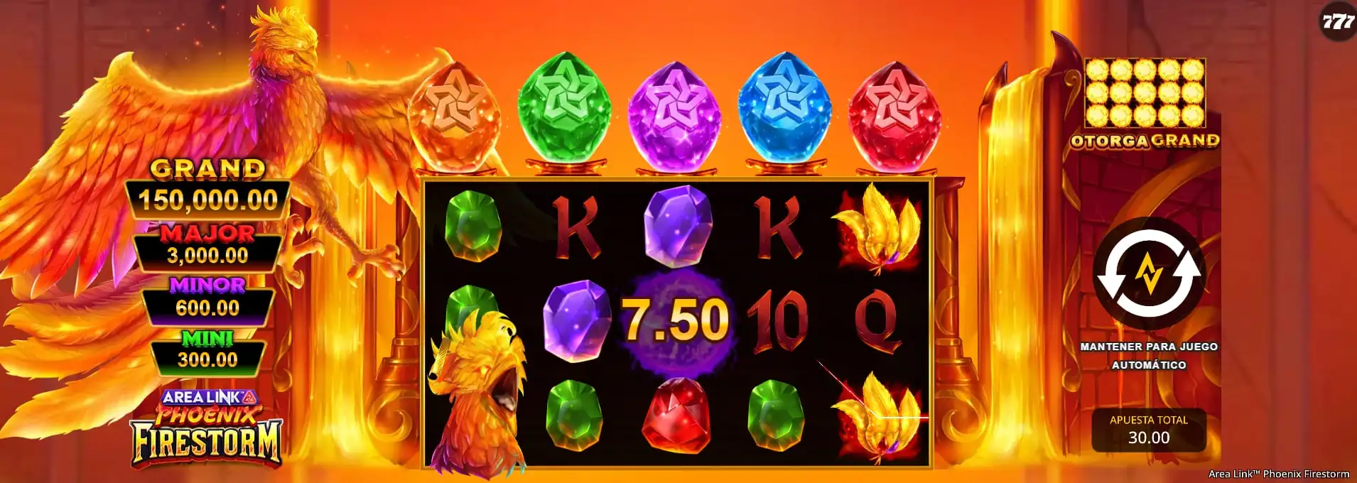Area Link Phoenix Firestorm demo online gratuita