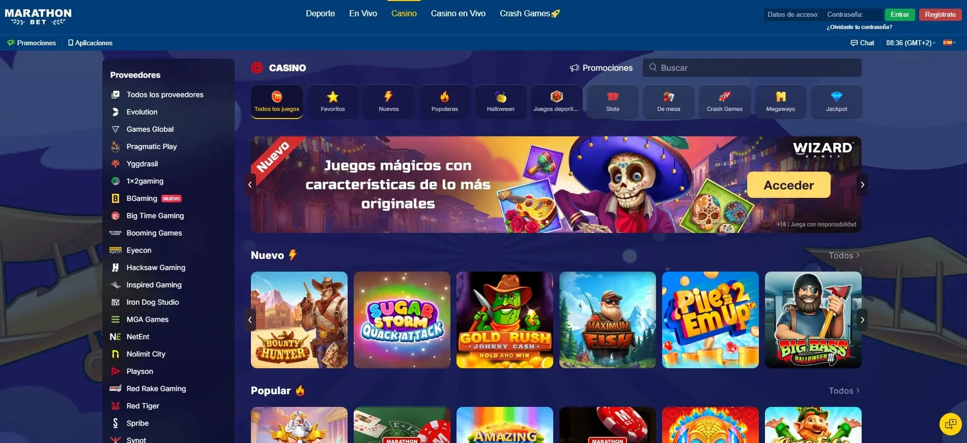 Marathonbet casino