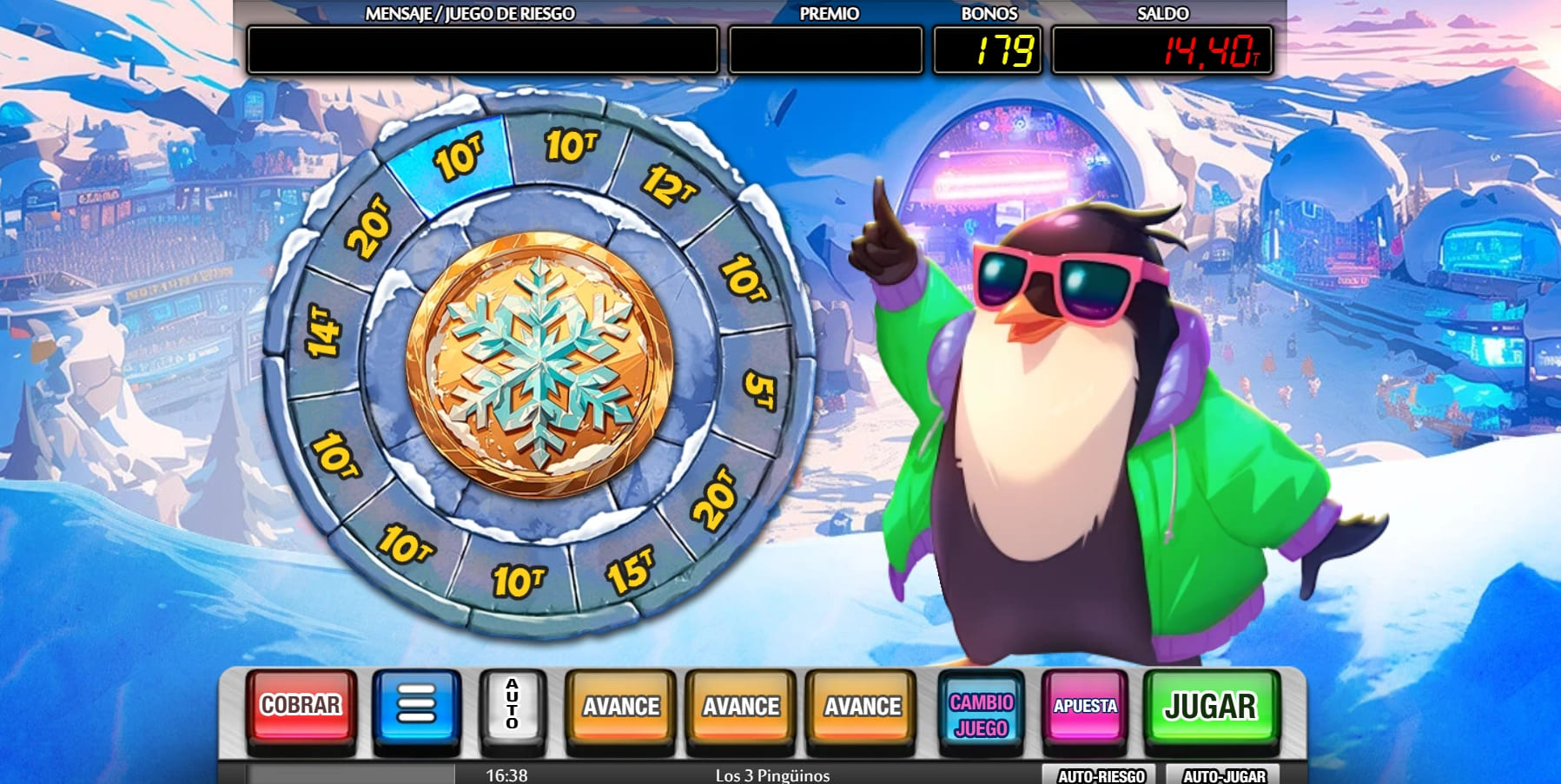juega gratis a los 3 pinguinos slot demo