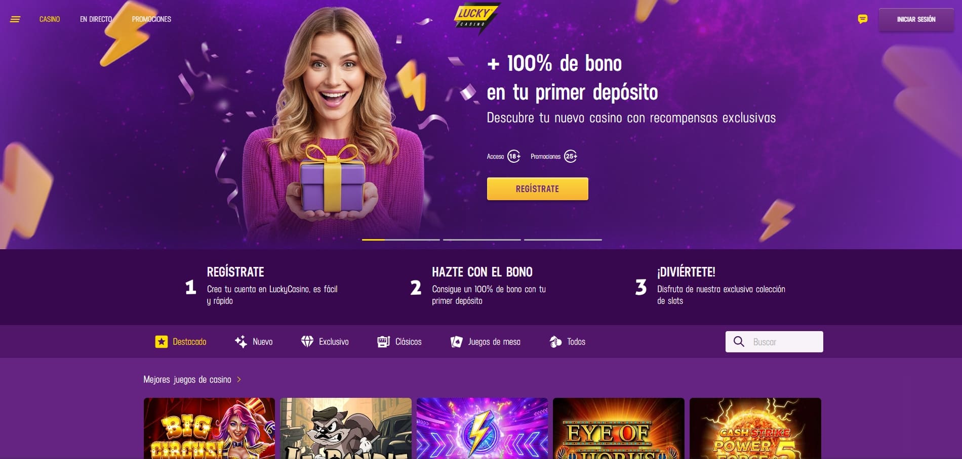 luckycasino bono de bienvenida