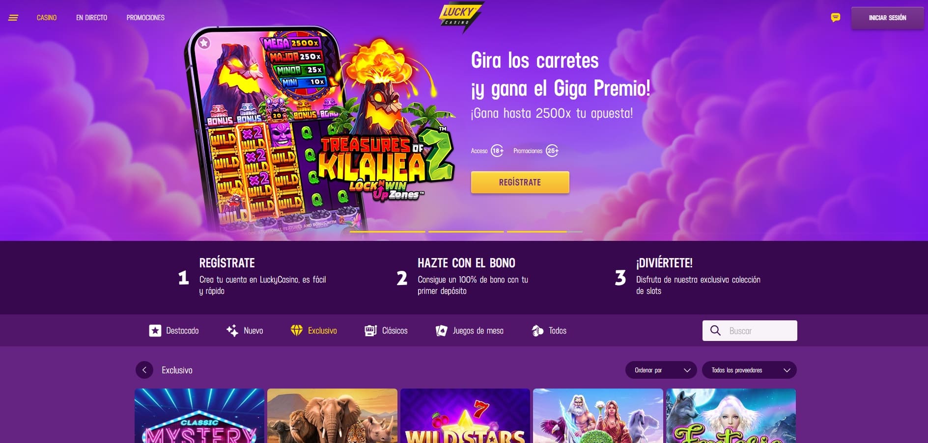 LuckyCasino España nuevo casino online
