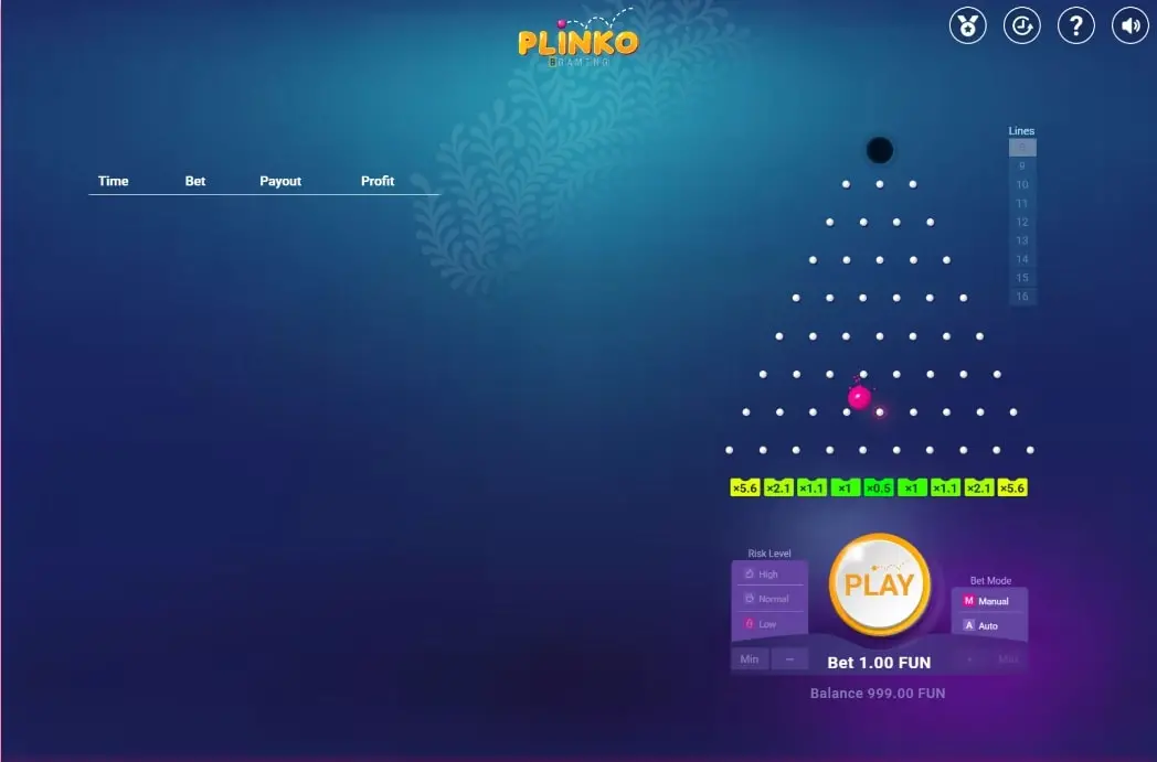 Demo plinko gratis webapuestas