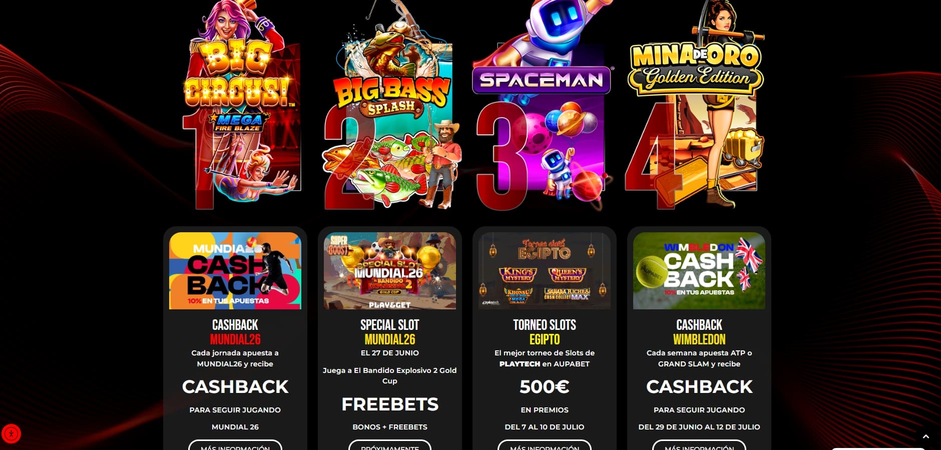 promociones de bienvenida de aupabet