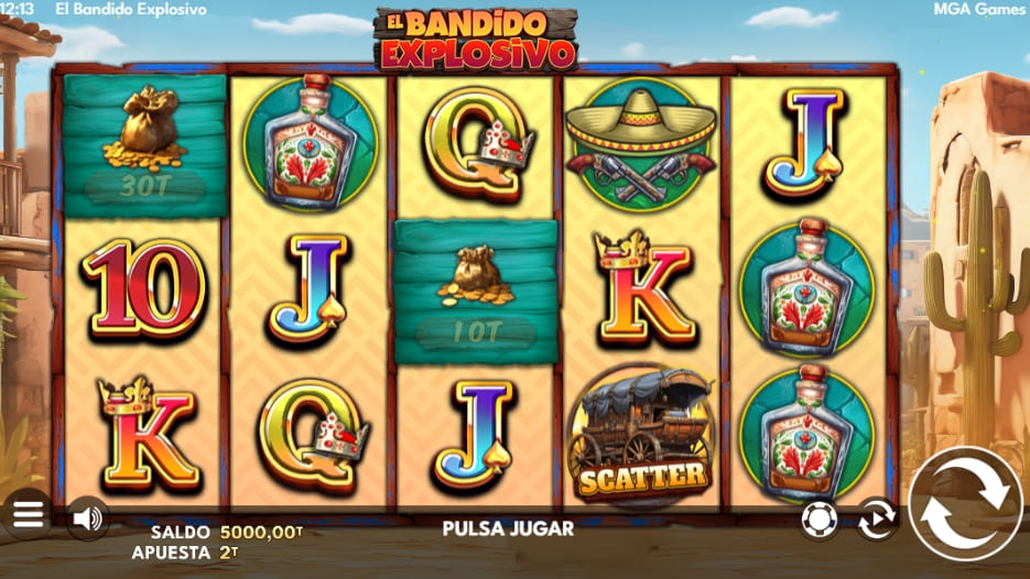 slot el bandido explosivo