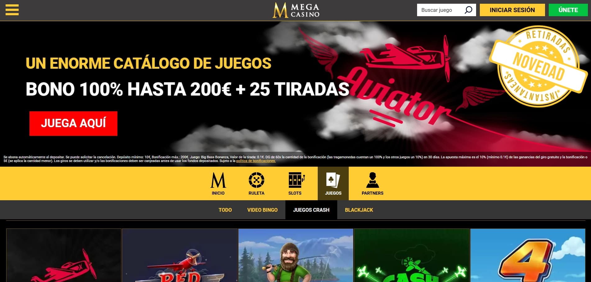 mega casino sitio legal y seguro en españa