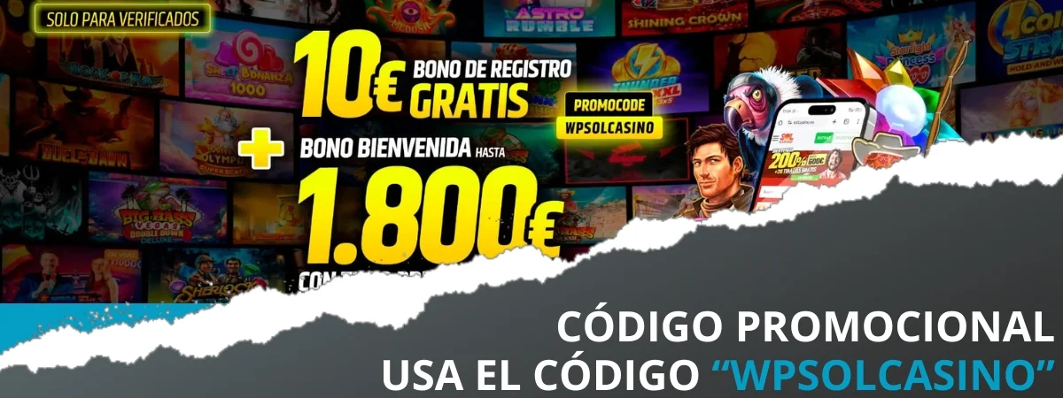 solcasino 10 euros gratis sin depósito