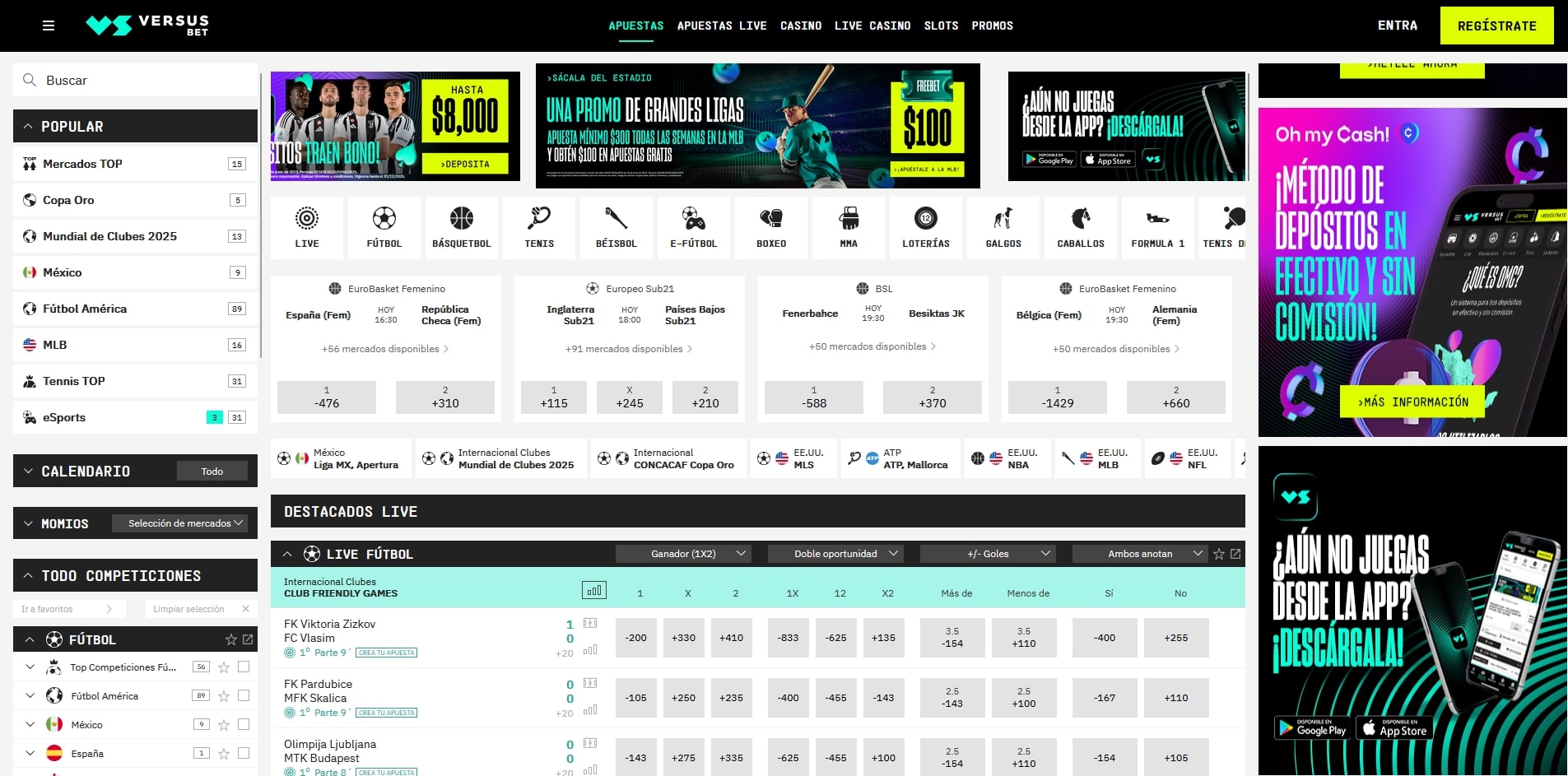 VERSUSbet apuestas