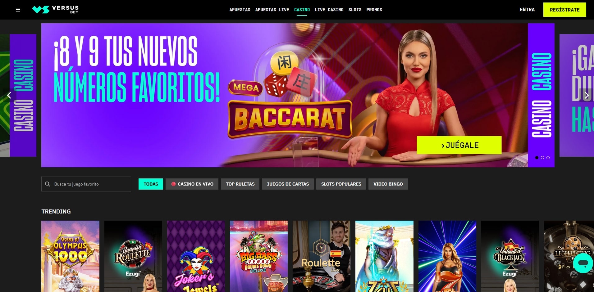 VERSUSbet casino