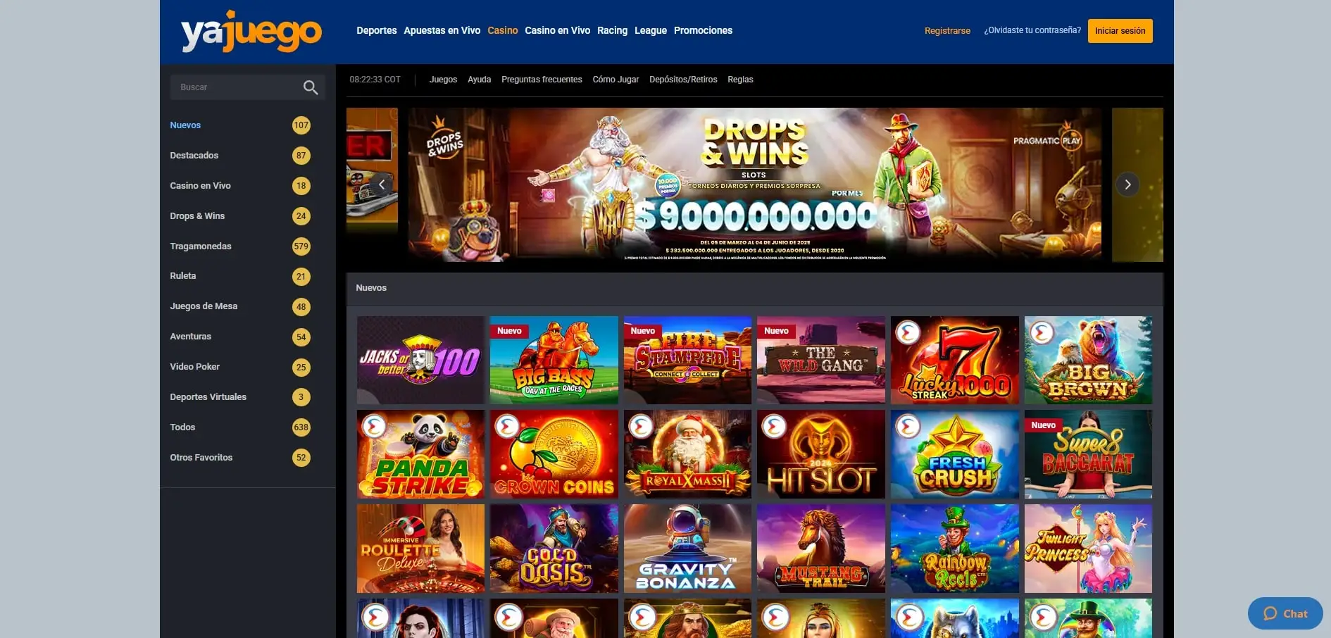 Tragamonedas en Yajuego