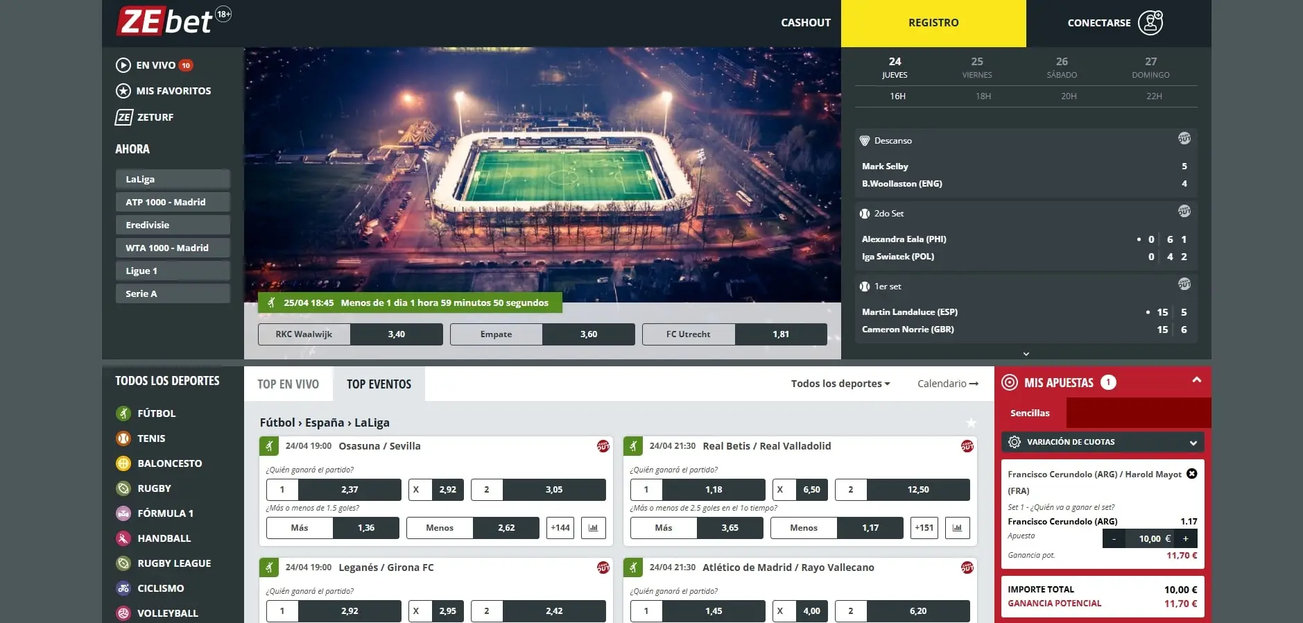 ZEbet apuestas deportivas