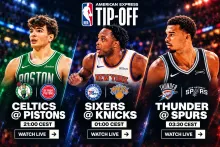 NBA 2026-27: horarios y dónde ver la jornada inaugural en directo