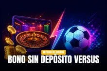 Bono sin depósito Versus: 20 tiradas gratis + 5 Golden Chips solo por registrarte